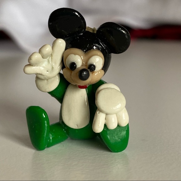 Vintage Disney babies Minnie Mouse Mickey Ornaments Christmas - Picture 2 of 5